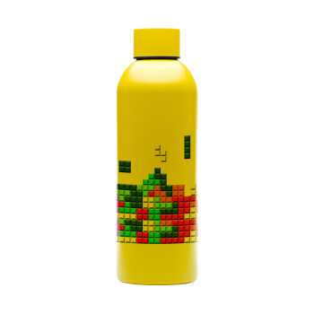 Tetris blocks, Μεταλλικό παγούρι νερού, 304 Stainless Steel 800ml