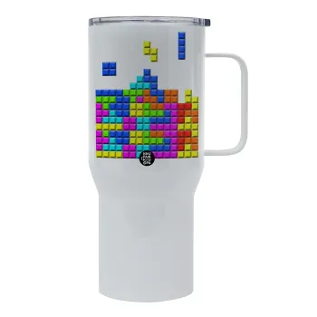Tetris blocks, Tumbler με καπάκι, διπλού τοιχώματος (θερμό) 750L