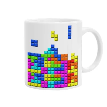 Tetris blocks, Κούπα, κεραμική, 330ml