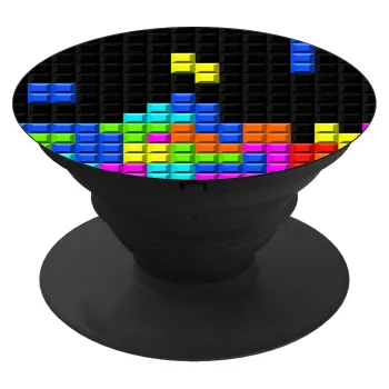 Tetris blocks, Phone Holders Stand  Μαύρο Βάση Στήριξης Κινητού στο Χέρι