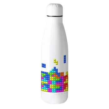 Tetris blocks, Metal mug thermos (Stainless steel), 500ml