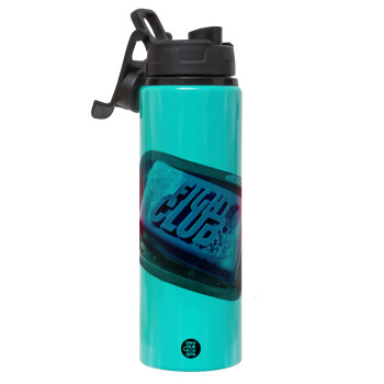 Fight Club, Metallic water bottle with safety lid, 850ml aluminum