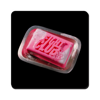 Fight Club, Τετράγωνο μαγνητάκι ξύλινο 9x9cm