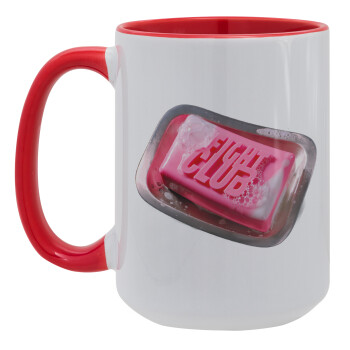 Fight Club, Κούπα Mega 15oz, κεραμική Κόκκινη, 450ml