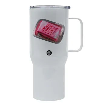 Fight Club, Mega Stainless steel Tumbler with lid, double wall 750L
