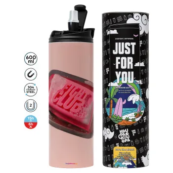 Fight Club, Tumbler stainless steel PINK 600ml
