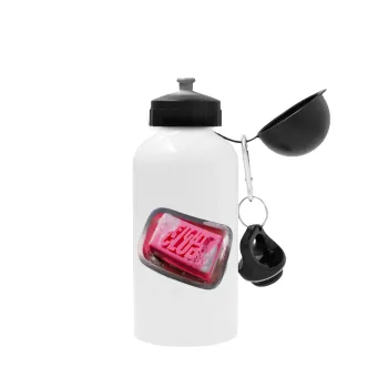 Fight Club, Metal water bottle, White, aluminum 500ml