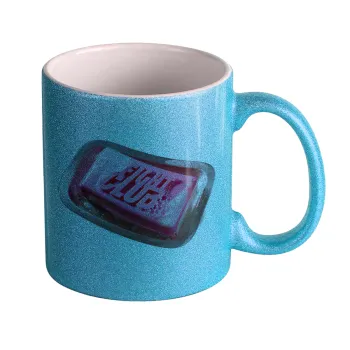 Fight Club, Κούπα Σιέλ Glitter που γυαλίζει, κεραμική, 330ml