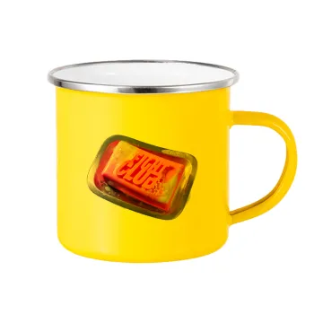 Fight Club, Κούπα Μεταλλική εμαγιέ Κίτρινη 360ml