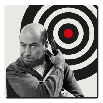 Θου Βου Φαλακρός Πράκτωρ, Τετράγωνο μαγνητάκι ξύλινο 6x6cm