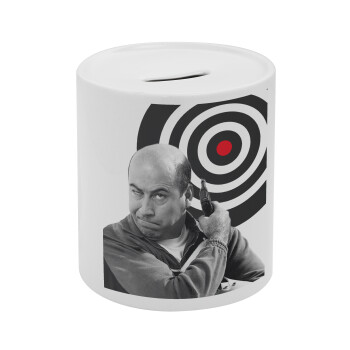 Θου Βου Φαλακρός Πράκτωρ, Κουμπαράς πορσελάνης με τάπα