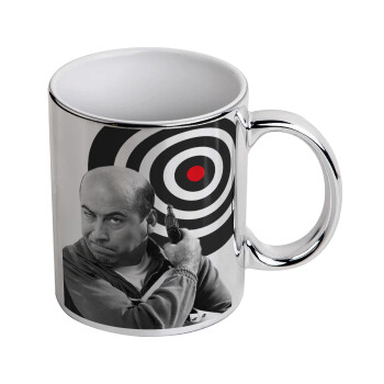 Θου Βου Φαλακρός Πράκτωρ, Κούπα κεραμική, ασημένια καθρέπτης, 330ml