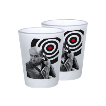 Θου Βου Φαλακρός Πράκτωρ, Σφηνοπότηρα γυάλινα 45ml του πάγου (2 τεμάχια)