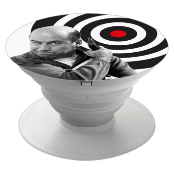 Θου Βου Φαλακρός Πράκτωρ, Phone Holders Stand  Λευκό Βάση Στήριξης Κινητού στο Χέρι