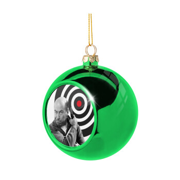 Θου Βου Φαλακρός Πράκτωρ, Χριστουγεννιάτικη μπάλα δένδρου Πράσινη 8cm