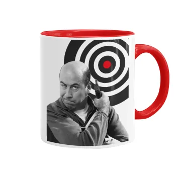 Θου Βου Φαλακρός Πράκτωρ, Mug colored red, ceramic, 330ml