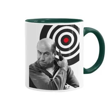 Θου Βου Φαλακρός Πράκτωρ, Κούπα χρωματιστή πράσινη, κεραμική, 330ml