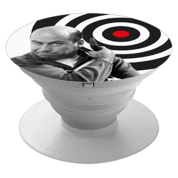 Θου Βου Φαλακρός Πράκτωρ, Phone Holders Stand  Λευκό Βάση Στήριξης Κινητού στο Χέρι