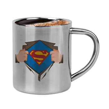 Superman hands, Κουπάκι μεταλλικό διπλού τοιχώματος για espresso (220ml)