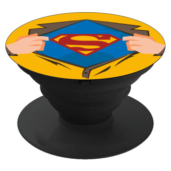 Superman hands, Phone Holders Stand  Black Hand-held Mobile Phone Holder