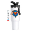 Mega Stainless steel Tumbler with lid, double wall 1,2L