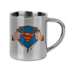 Mug Stainless steel double wall 300ml