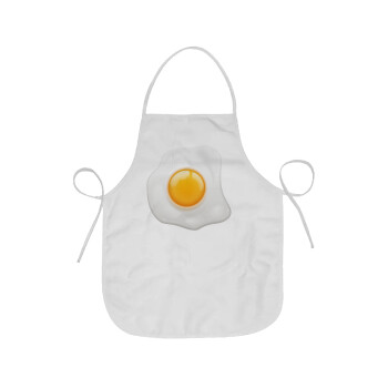Fry egg, Chef Apron Short Full Length Adult (63x75cm)