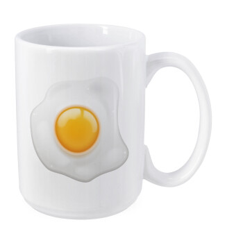Τηγανητό αυγό, Κούπα Mega, κεραμική, 450ml