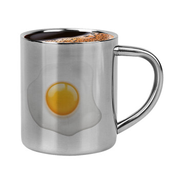 Τηγανητό αυγό, Κουπάκι μεταλλικό διπλού τοιχώματος για espresso (220ml)