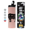 Tumbler stainless steel PINK 600ml