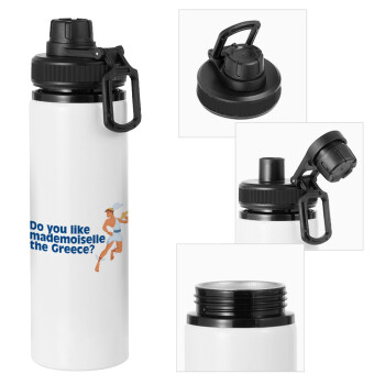 Do you like mademoiselle the Greece, Metal water bottle with safety cap, aluminum 850ml