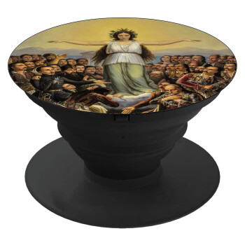 Η Ελλάς Ευγνωμονούσα, Phone Holders Stand  Black Hand-held Mobile Phone Holder