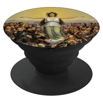 Η Ελλάς Ευγνωμονούσα, Phone Holders Stand  Black Hand-held Mobile Phone Holder