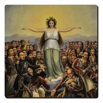 Η Ελλάς Ευγνωμονούσα, Τετράγωνο μαγνητάκι ξύλινο 6x6cm