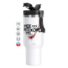 Mega Stainless steel Tumbler with lid, double wall 1,2L