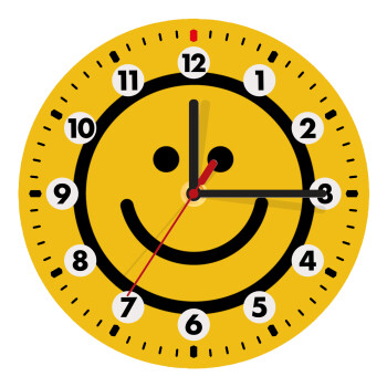 Smile classic, Wooden wall clock (20cm)