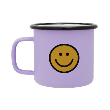 Smile classic, Κούπα Μεταλλική εμαγιέ ΜΑΤ Light Pastel Purple 360ml