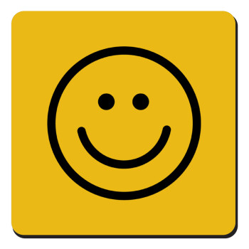 Smile classic, Τετράγωνο μαγνητάκι ξύλινο 9x9cm