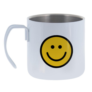 Smile classic, Mug Stainless steel double wall 400ml
