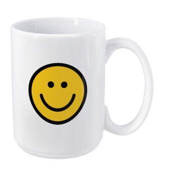 Smile classic, Κούπα Mega, κεραμική, 450ml