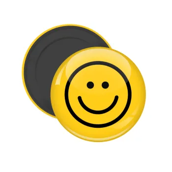 Smile classic, Μαγνητάκι ψυγείου στρογγυλό διάστασης 5cm