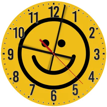 Smile classic, Ρολόι τοίχου ξύλινο (30cm)