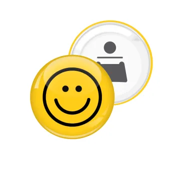 Smile classic, Μαγνητάκι και ανοιχτήρι μπύρας στρογγυλό διάστασης 5,9cm