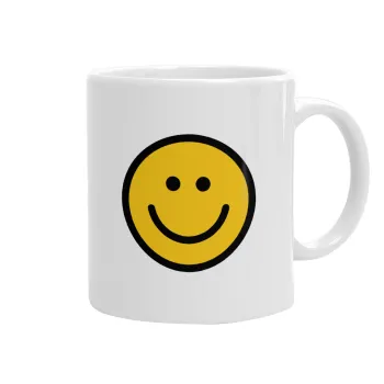 Smile classic, Ceramic coffee mug, 330ml