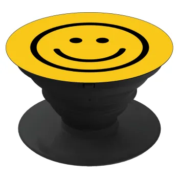 Smile classic, Phone Holders Stand  Black Hand-held Mobile Phone Holder