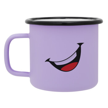 Φατσούλα γελάω!!!, Κούπα Μεταλλική εμαγιέ ΜΑΤ Light Pastel Purple 360ml