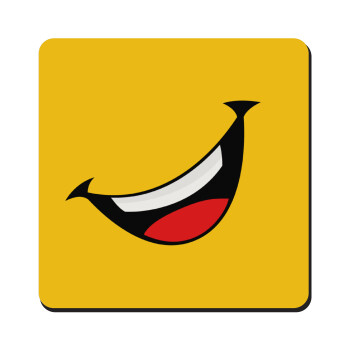 Φατσούλα γελάω!!!, Τετράγωνο μαγνητάκι ξύλινο 9x9cm