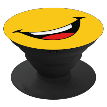 Φατσούλα γελάω!!!, Phone Holders Stand  Black Hand-held Mobile Phone Holder