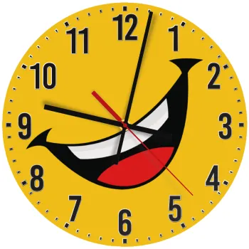 Φατσούλα γελάω!!!, Ρολόι τοίχου ξύλινο (30cm)