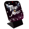 Trap music, Επιτραπέζιο ρολόι ξύλινο με δείκτες (10cm)